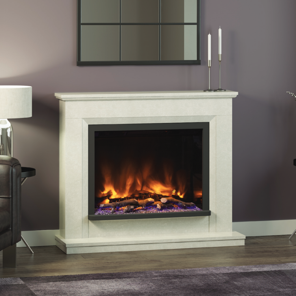 Elgin-Hall-Pryzm-Alesso-4822-Marble-Electric-Fireplace-Suite