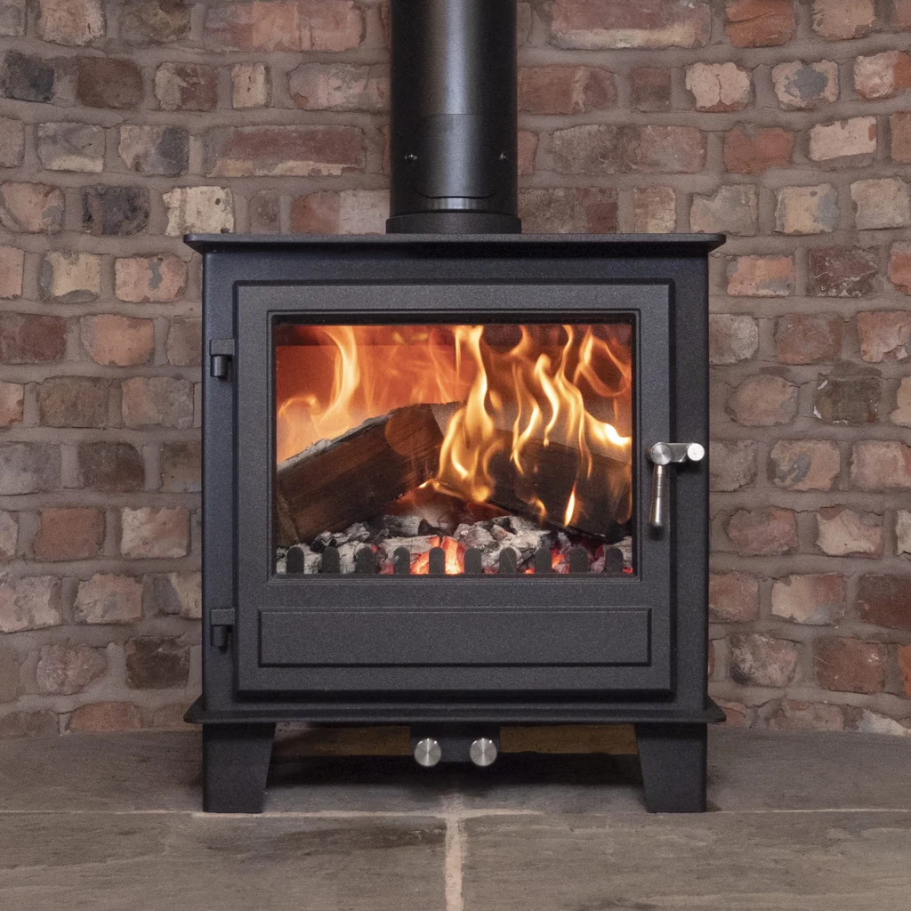 Clock Blithfield 8 Multifuel Stove